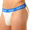 Fukker Jockstrap Fukker Blanc et bleu